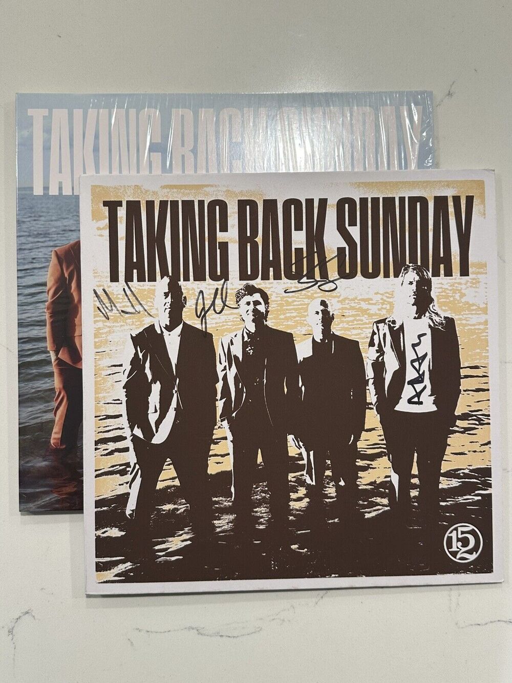 Taking Back Sunday - SIGNED vinyl 178/250 2023) - Juice marble Autographed